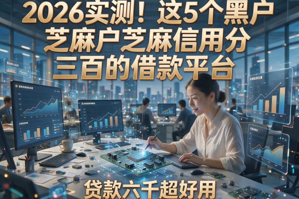 2026实测!这5个黑户芝麻信用分三百的借款平台,贷款六千超好用