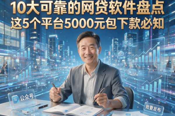10大可靠的网贷软件盘点,这5个平台5000元包下款必知