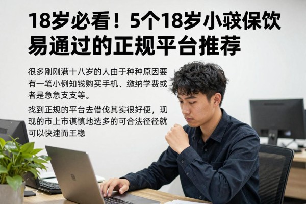 18岁必看!5个18岁小额贷款易通过的正规平台推荐