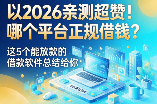 2026亲测超赞!哪个平台正规借钱?这5个能放款的借款软件总结给你