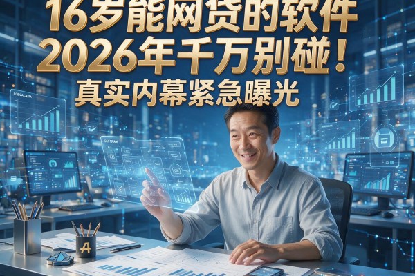 16岁能网贷的软件2026年千万别碰!真实内幕紧急曝光