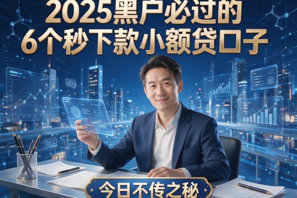 2025黑户必过的6个秒下款小额贷口子,今日不传之秘!