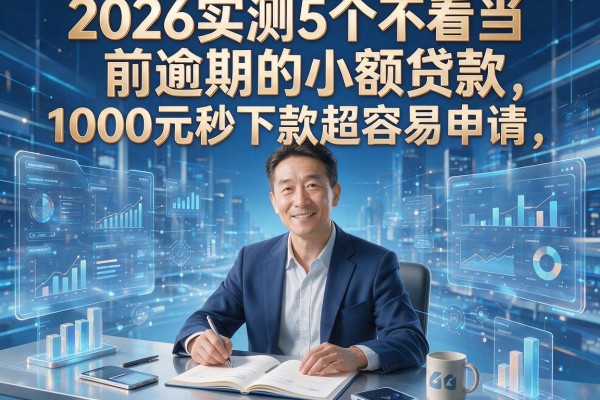 2026实测5个不看当前逾期的小额贷款,1000元秒下款超容易申请