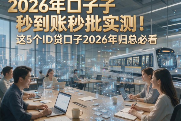 2026年口子秒到账秒批实测！这5个ID贷口子2026年归总必看