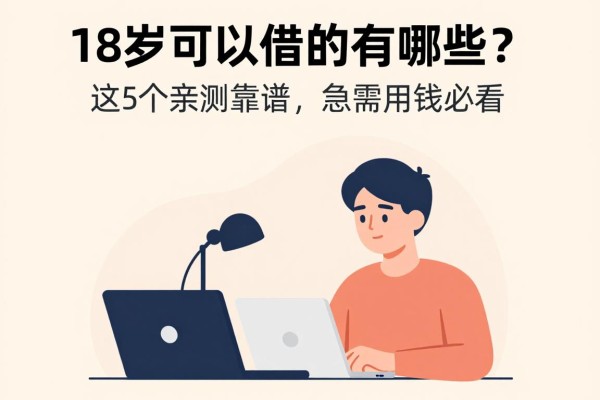 18岁可以借的app有哪些？这5个亲测靠谱，急需用钱必看！