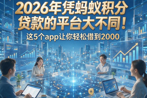 2026年凭蚂蚁积分贷款的平台大不同!这5个app让你轻松借到2000