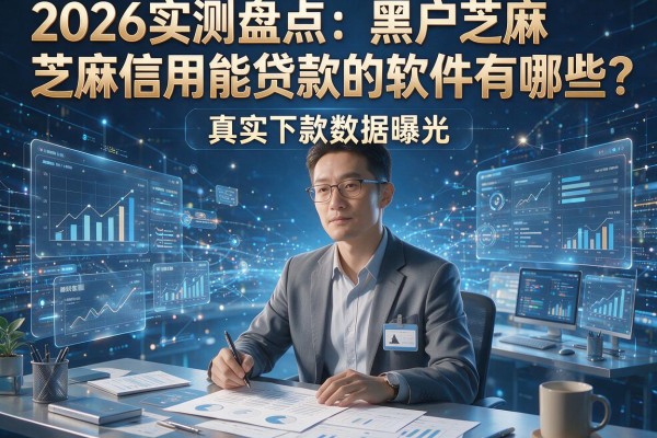2026实测盘点:黑户芝麻信用能贷款的软件有哪些?真实下款数据曝光!