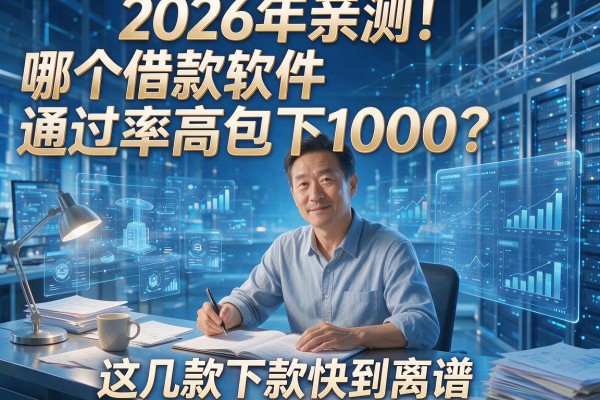 2026年亲测！哪个借款软件通过率高包下1000？这几款下款快到离谱！