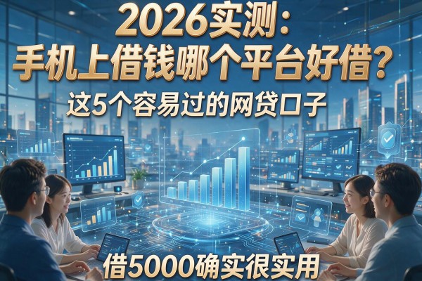 2026实测:手机上借钱哪个平台好借?这5个容易过的网贷口子,借5000确实很实用!
