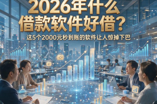 2026年什么借款软件好借?这5个2000元秒到账的软件让人惊掉下巴!