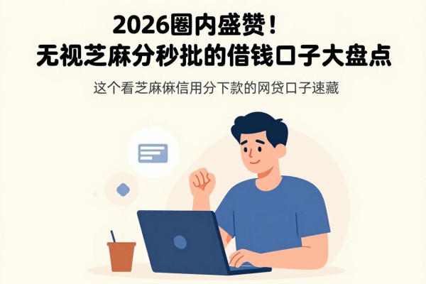 2026圈内盛赞!无视芝麻分秒批的借钱口子大盘点,这5个看芝麻信用分下款的网贷口子速藏