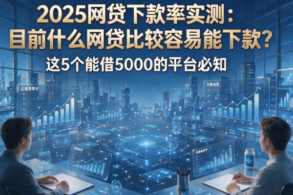 2025网贷下款率实测:目前什么网贷比较容易能下款?这5个能借5000的平台必知