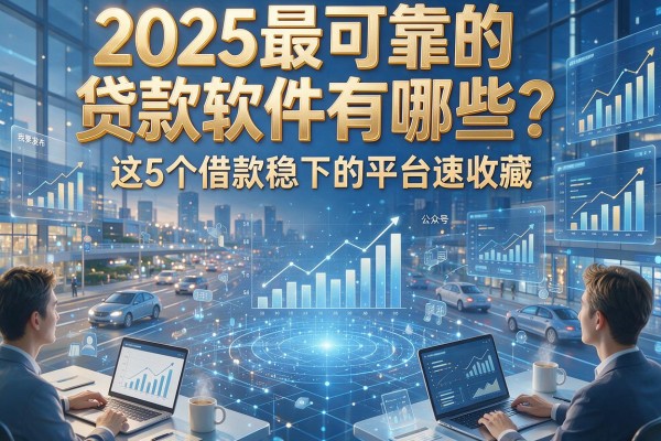 2025最可靠的贷款软件有哪些?这5个借款稳下的平台速收藏!