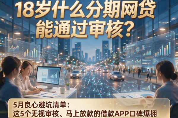18岁什么分期网贷能通过审核？5月良心避坑清单：这5个无视审核、马上放款的借款APP口碑爆棚