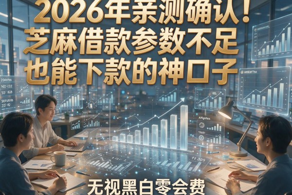 2026年亲测确认！芝麻借款参数不足也能下款的神口子，无视黑白零会费