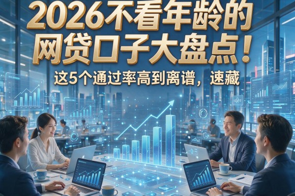 2026不看年龄的网贷口子大盘点!这5个通过率高到离谱,速藏!
