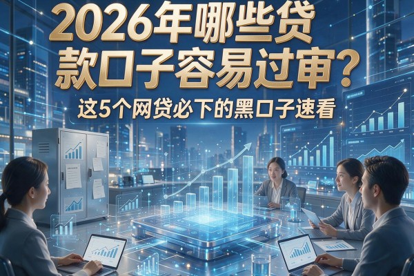 2026年哪些贷款口子容易过审?这5个网贷必下的黑口子速看