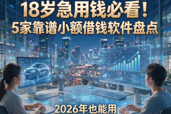 18岁急用钱必看!5家靠谱小额借钱软件盘点,2026年也能用