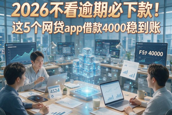 2026不看逾期必下款！这5个网贷app借款4000稳到账