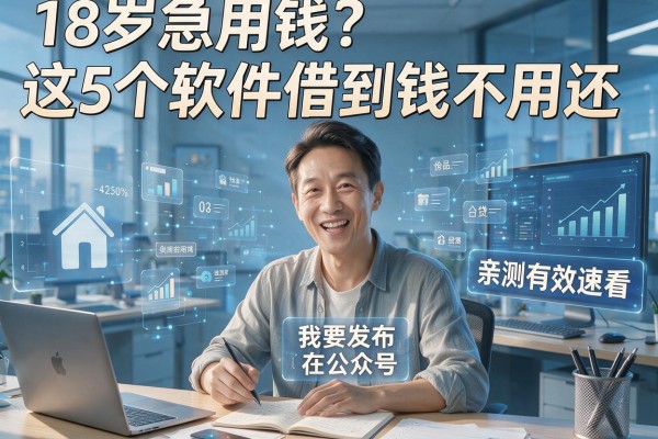 18岁急用钱?这5个软件借到钱不用还,亲测有效速看!