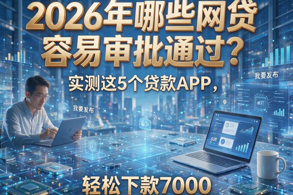 2026年哪些网贷容易审批通过？实测这5个贷款APP，轻松下款7000！