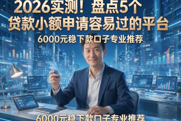 2026实测!盘点5个贷款小额申请容易过的平台,6000元稳下款口子专业推荐