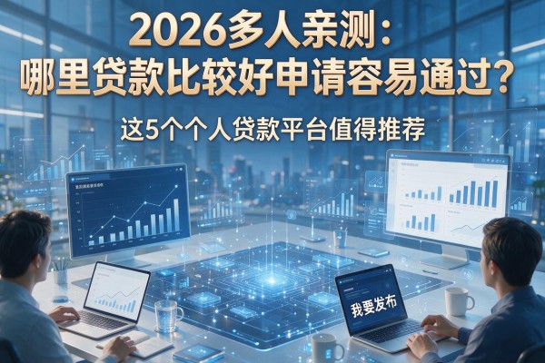 2026多人亲测:哪里贷款比较好申请容易通过?这5个个人贷款平台值得推荐