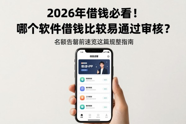2026年借钱必看!哪个软件借钱比较容易通过审核?名额告罄前速览这篇规整指南