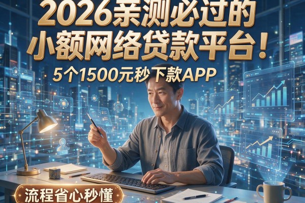 2026亲测必过的小额网络贷款平台！5个1500元秒下款APP，流程省心秒懂