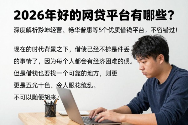 2026年好的网贷平台有哪些?深度解析黔坤轻营、畅华普惠等5个优质借钱平台,不容错过!