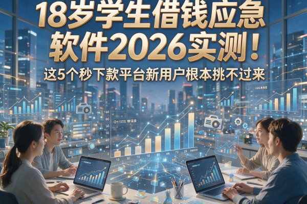 18岁学生借钱应急软件2026实测!这5个秒下款平台新用户根本挑不过来