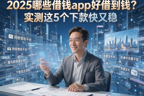 2025哪些借钱app好借到钱？实测这5个下款快又稳！