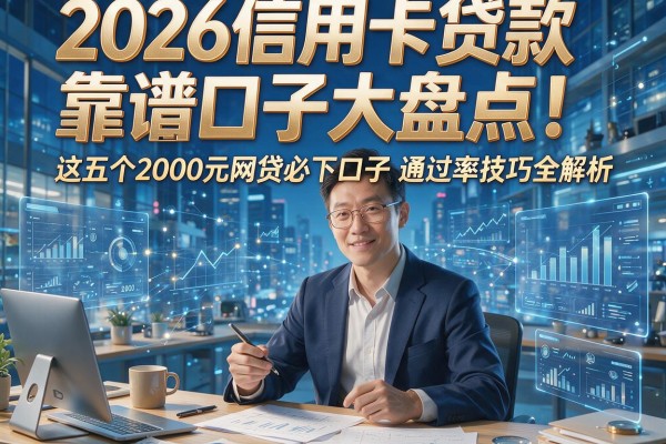 2026信用卡贷款靠谱口子大盘点!这五个2000元网贷必下口子通过率技巧全解析