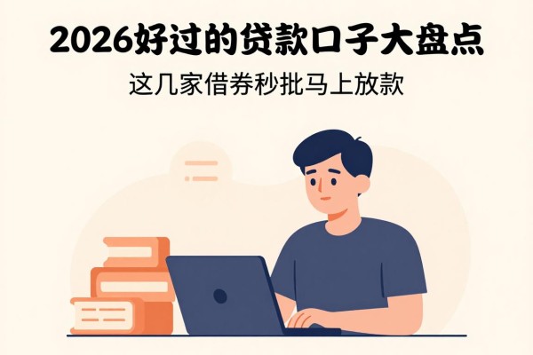 2026好过的贷款口子大盘点!这几家借款秒批马上放款