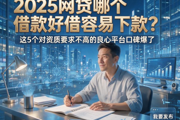 2025网贷哪个借款好借容易下款？这5个对资质要求不高的良心平台口碑爆了