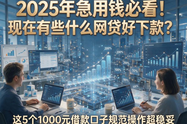 2025年急用钱必看!现在有些什么网贷好下款?这5个1000元借款口子规范操作超稳妥