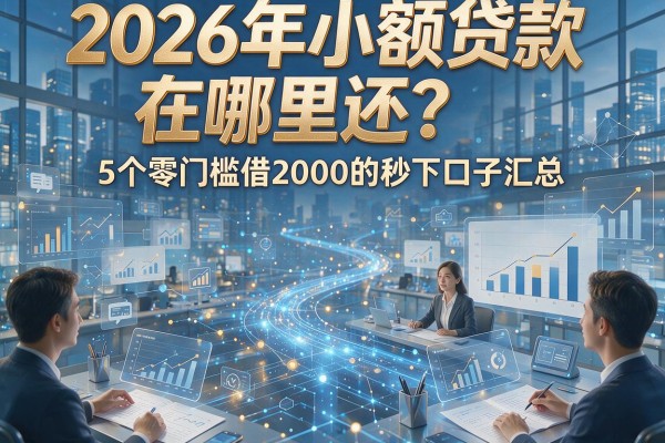 2026年小额贷款在哪里还？5个零门槛借2000的秒下口子汇总