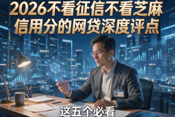 2026不看征信不看芝麻信用分的网贷深度评点,这五个必看!