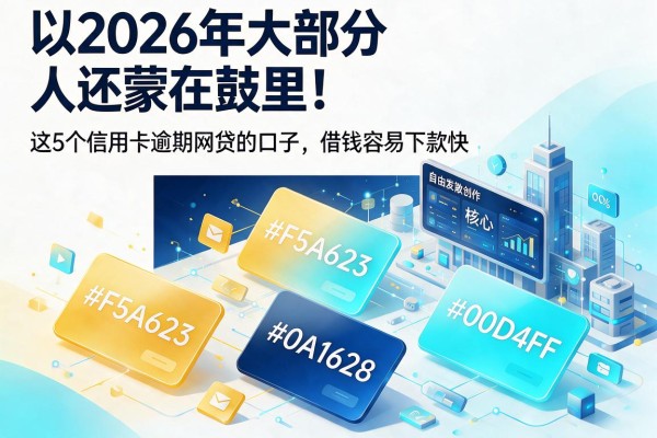 2026年大部分人还蒙在鼓里!这5个信用卡逾期网贷的口子,借钱容易下款快