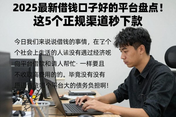 2025最新借钱口子好的平台盘点!这5个正规渠道秒下款