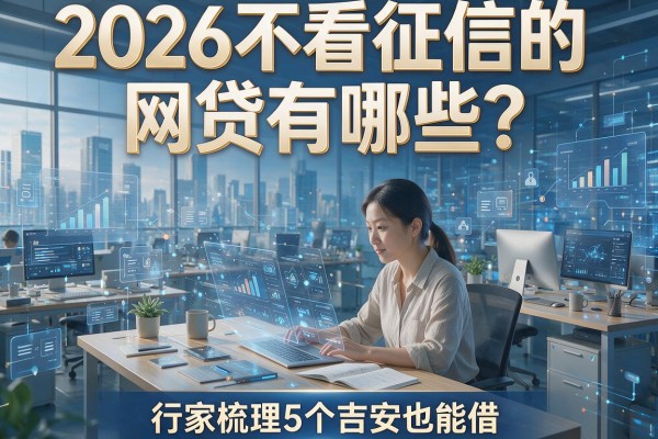 2026不看征信的网贷有哪些？行家梳理5个吉安也能借