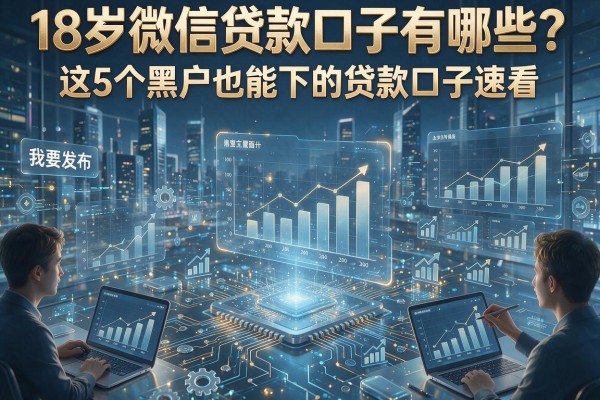 18岁微信贷款口子有哪些?这5个黑户也能下的贷款口子速看