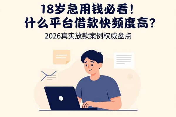 18岁急用钱必看!什么平台借款快额度高?2026真实放款案例权威盘点