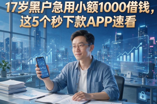 17岁黑户急用小额1000借钱,这5个秒下款APP速看