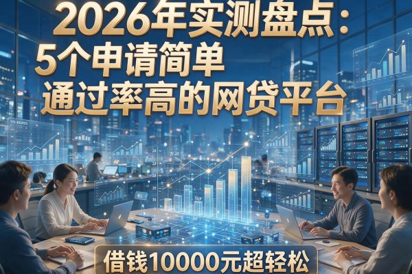 2026年实测盘点:5个申请简单、通过率高的网贷平台,借钱10000元超轻松!