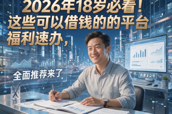 2026年18岁必看!这些可以借钱的平台福利速办,全面推荐来了