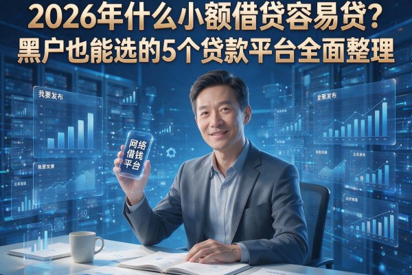 2026年什么小额借贷容易贷？黑户也能选的5个贷款平台全面整理！