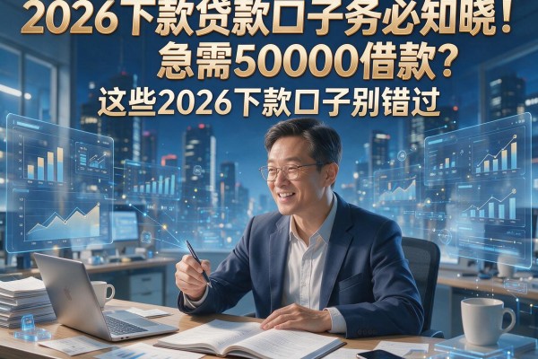 2026下款贷款口子务必知晓!急需50000借款?这些2026下款口子别错过