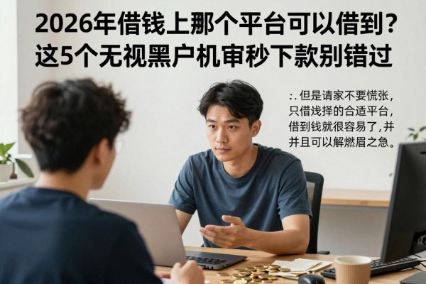 2026年借钱上哪个平台可以借到?这5个无视黑户机审秒下款别错过