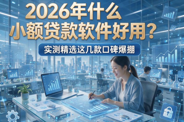 2026年什么小额贷款软件好用？实测精选这几款口碑爆棚！